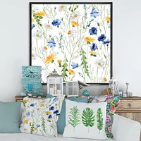 WildFlowers Chamomile and Clover Bell II  Wall Art
