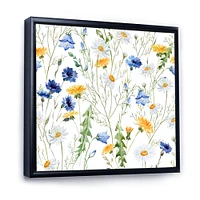 WildFlowers Chamomile and Clover Bell II  Wall Art