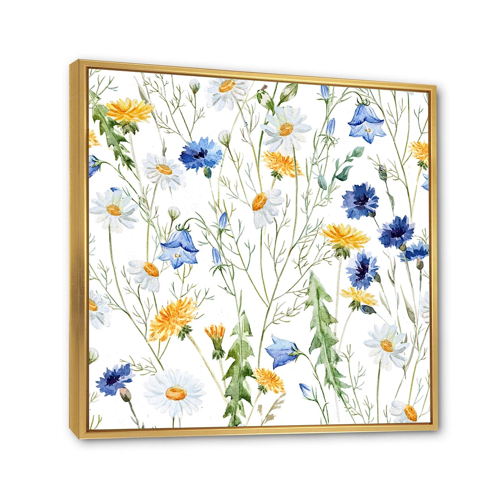 WildFlowers Chamomile and Clover Bell II  Wall Art