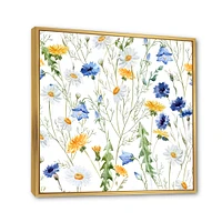 WildFlowers Chamomile and Clover Bell II  Wall Art
