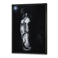 Horse Staring Sinister  Wall Art