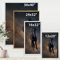Portrait of Thoroughbred Nonius Stallion Horse I  Wall Art