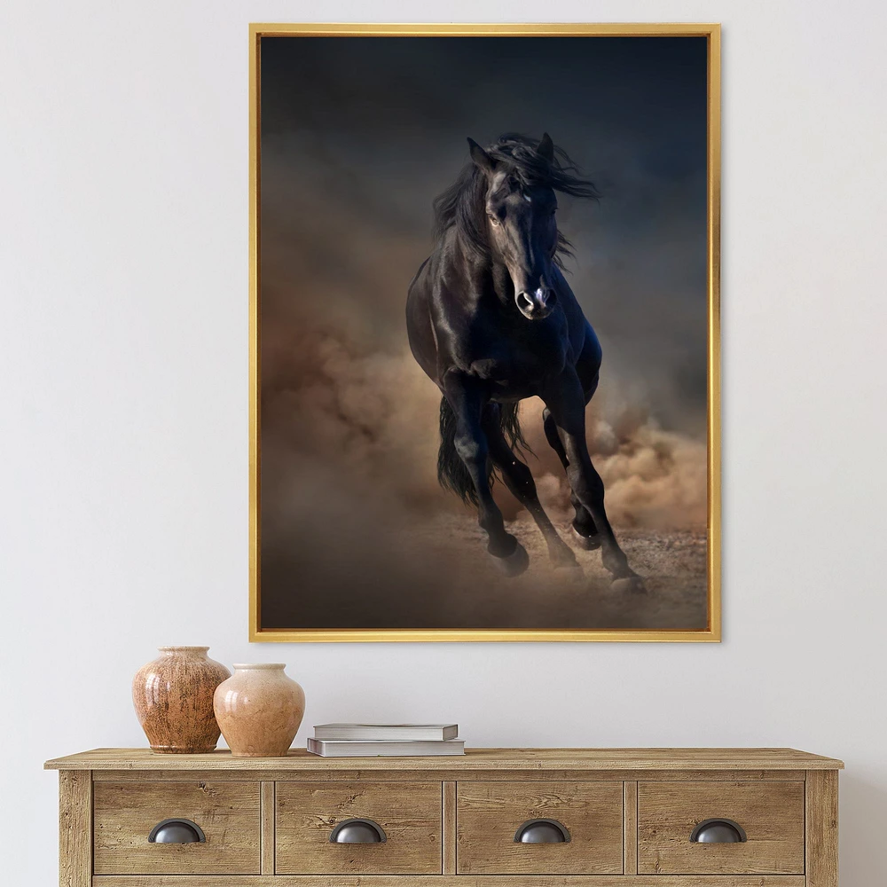 Portrait of Thoroughbred Nonius Stallion Horse I  Wall Art