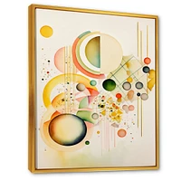 Yellow Multi Shape II Wall Art