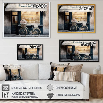 Bicycle Front A French Bakery IV Wall Art
