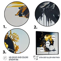Double Explosure Of Man Dream Wall Art