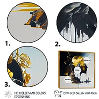 Double Explosure Of Man Dream Wall Art