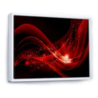 Dark Red Vector  Canvas Art print