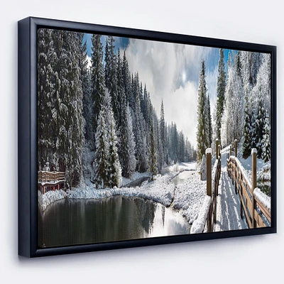 Winter Morning Panorama Wall Art