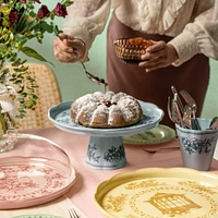 Josephie Large Round Tray - Dusty Green