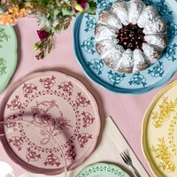 Josephie Large Round Tray - Dusty Green
