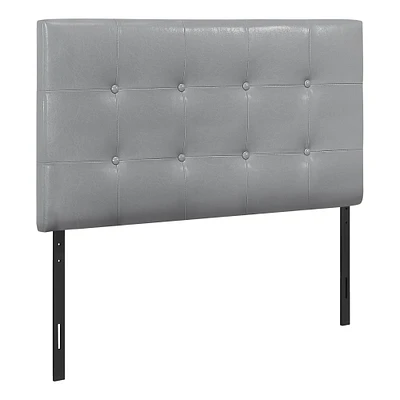 Upholstered Headboard Panel with Leather-look Fabric