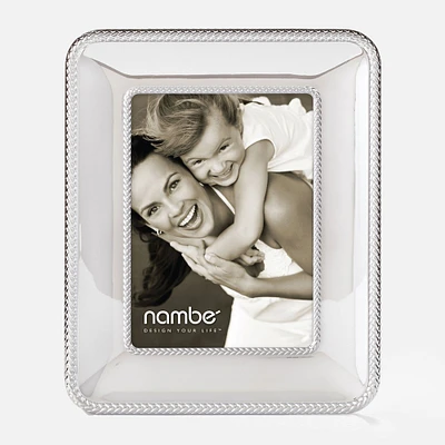 Braid Picture Frame (5" x 7") by Nambé