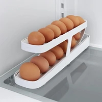 YouCopia Distributeur d'oeufs à deux niveaux - 24