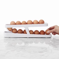 YouCopia Distributeur d'oeufs à deux niveaux - 24