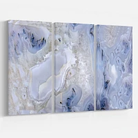 Agate Stone Background Canvas Wall Art