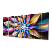 Exotic Multi Color Flower Petals  Wall Art