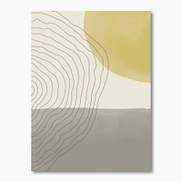 Minimal Geometric Compostions of Elementary Forms XXXIV  Wall Art