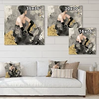 Toile « Gold Fashion Dance