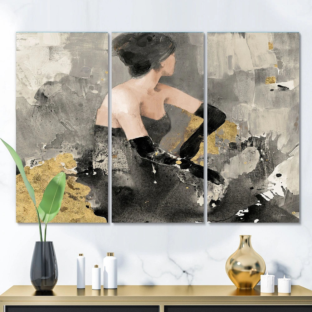 Toile « Gold Fashion Dance