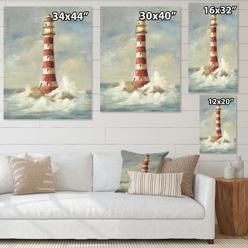 Ocean Lighthouse Wall Art
