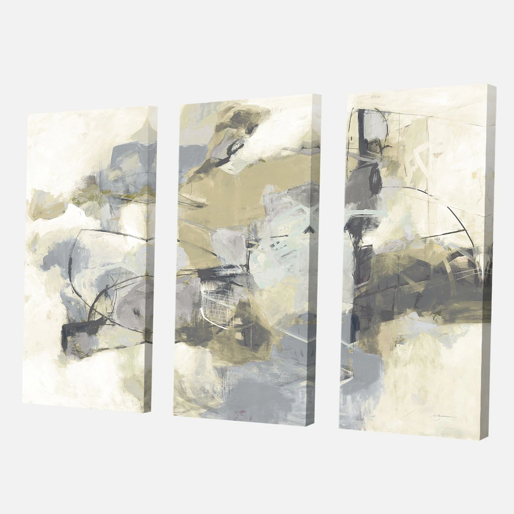 Glam Cream Dream III Canvas Wall Art