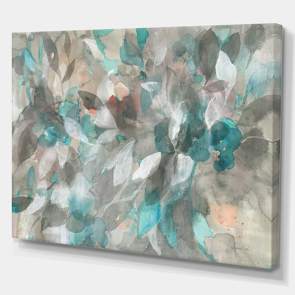 RW Abstract Nature French Country Canvas Wall Art