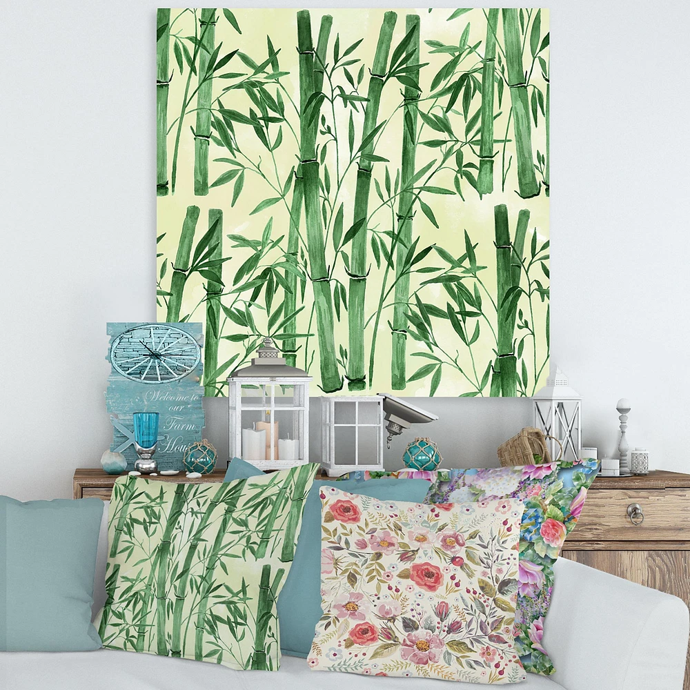 Bamboo Branches The Forest I  Wall Art