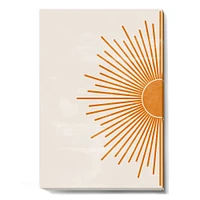 Orange Sun Print I  Canvas Wall Art