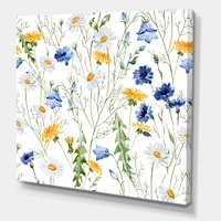 WildFlowers Chamomile and Clover Bell II  Wall Art
