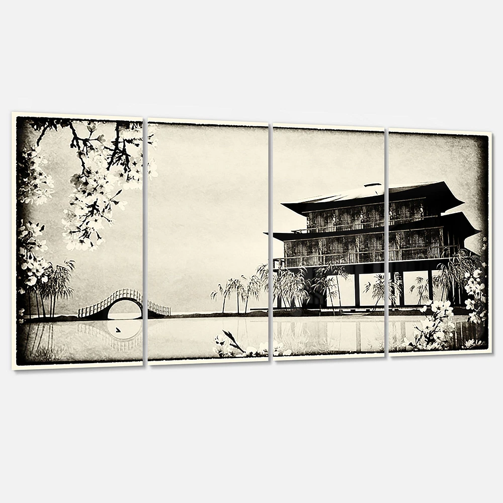 Chinese Ink Painting  Canvas Wall Art
