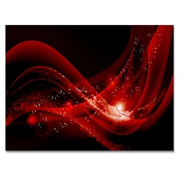 Dark Red Vector  Canvas Art print