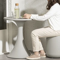 Dalya Table and Stools Bistro Set Grege by South Shore Furniture