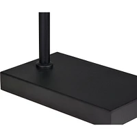 Lampe de table Townshed en acier couleur poudre noire