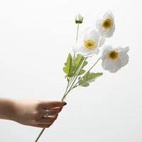 Poppy Stem 6x5x25" - Cream