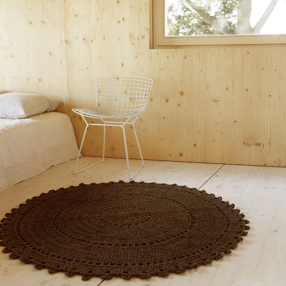 100% Cotton Round Rug