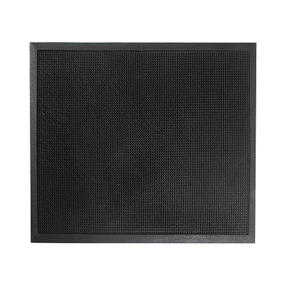 Rubber Pin Heavy Duty Black Floor Mat