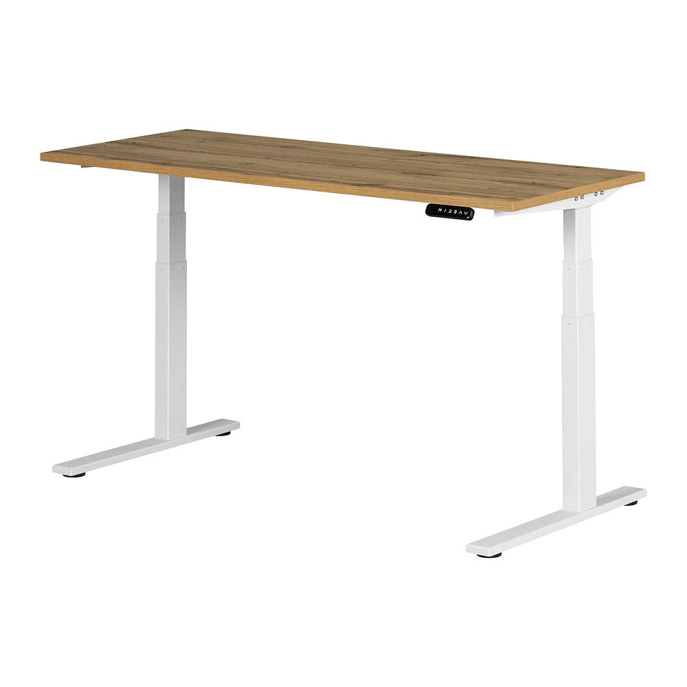 South Shore Furniture Ezra Bureau debout électrique à hauteur réglable