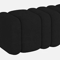 BRAZIE BUBBLE Ottoman - Black