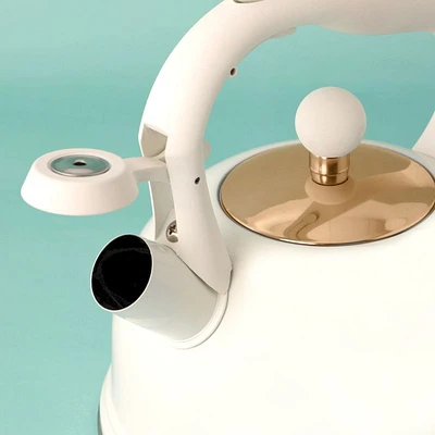 Typhoon Whistling Kettle - White