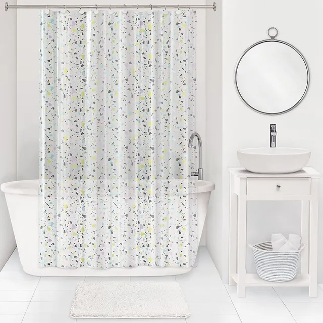 Linolia shower curtain