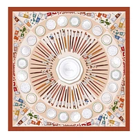 Palette d'Artiste Silk scarf 70