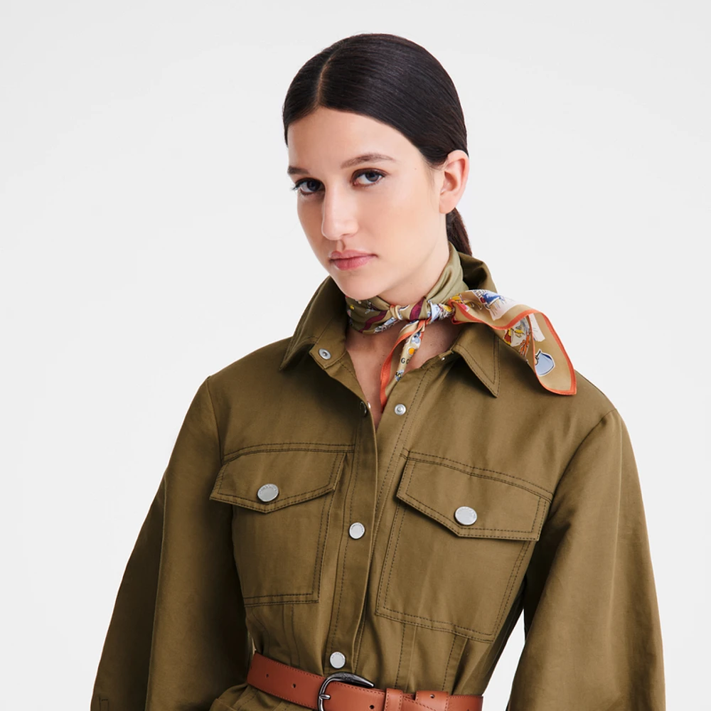 Equestrian Tower Silk scarf