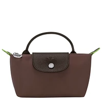 Le Pliage Green Pouch with handle