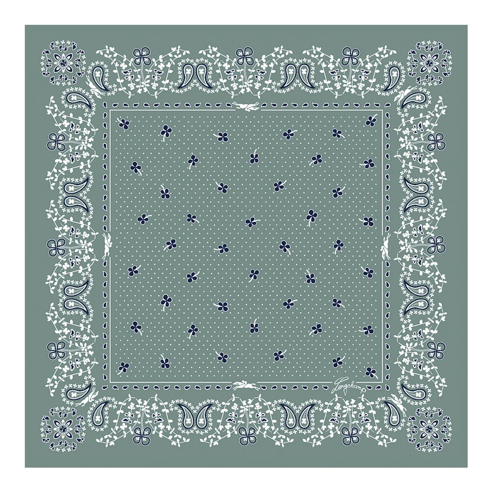 French Bandana Silk scarf 50