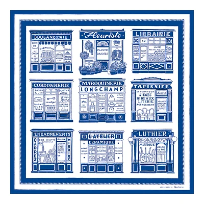 Les Artisans de Paris Silk scarf 70