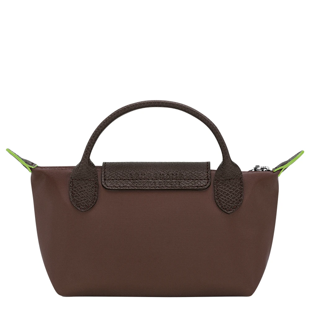 Le Pliage Green Pouch with handle