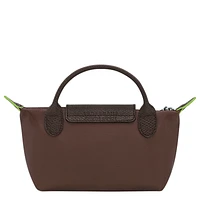 Le Pliage Green Pouch with handle