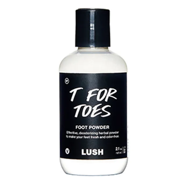 T for Toes Foot Powder 60g | Cruelty-Free & Fresh Ingredients | Lush Cosmetics