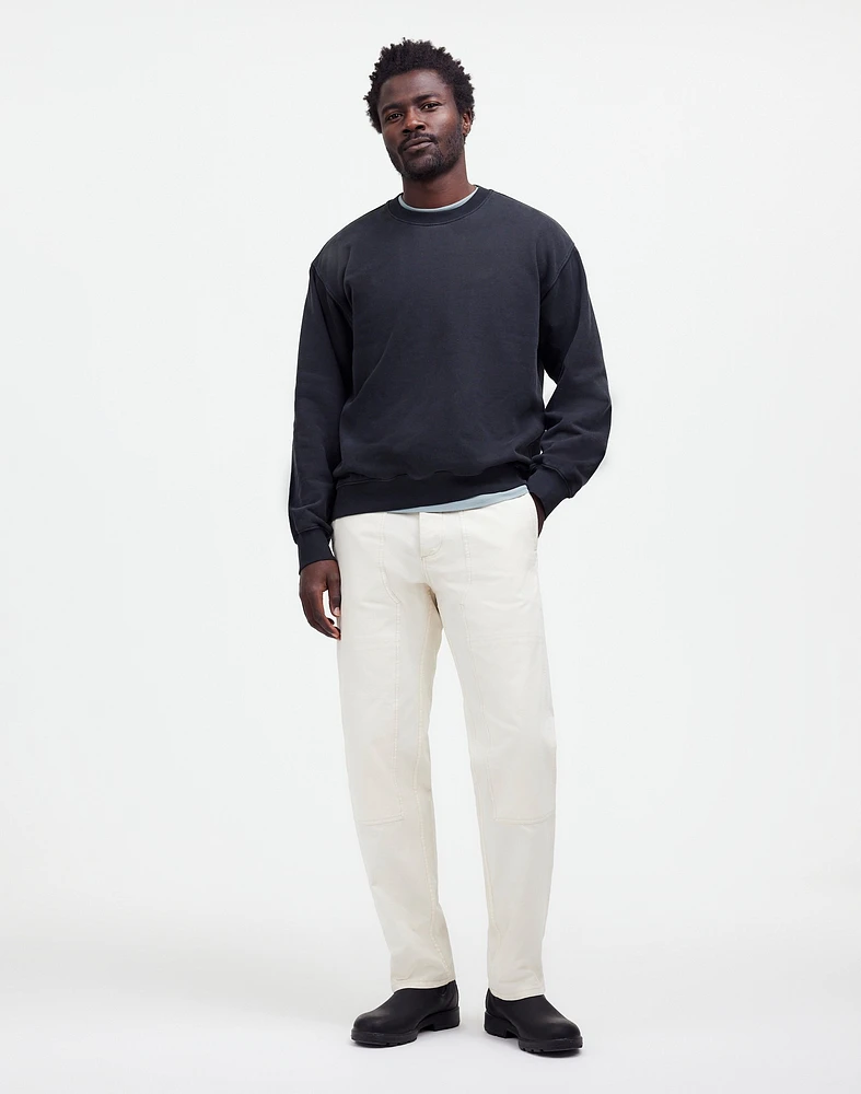Relaxed Straight Workwear Pants | Madewell